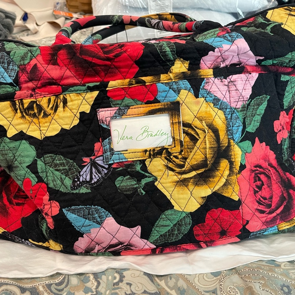 Vera Bradley Havana Rose Weekender  Bag